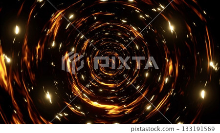 abstract sparks firestorm particle 133191569