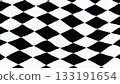 Waving Checker Board Floor Background 133191654