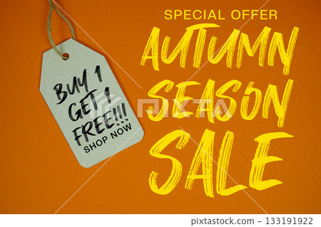Autumn Sale Special offer with Price tag Buy 1 Get 1 Free!!! Shop Now 133191922