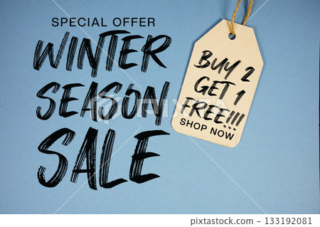 Winter Sale Special offer with Price tag Buy 2 Get 1 Free!!! Shop Now 133192081