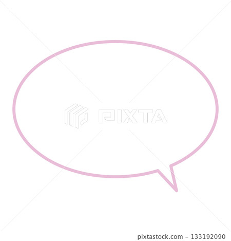 橢圓形對話框 133192090