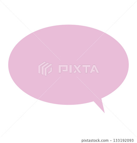 橢圓形對話框輪廓 133192093