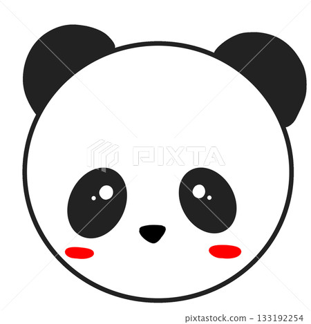 熊貓動物簡單 133192254