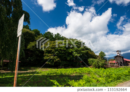 Shizukuishi countryside landscape: Vast farmland Shizukuishi countryside landscape: Vast farmland 133192664