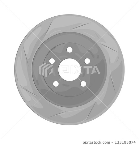 Illustration of brake Illustration of brake 133193074