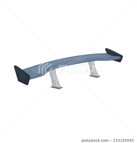 Illustration of car spoiler  133193093