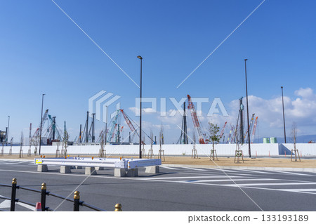 Yumeshima Osaka IR construction 133193189