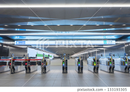 Osaka Metro Yumeshima Station ticket gate 133193305