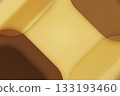 Soft brown and gold abstract geometry background 133193460