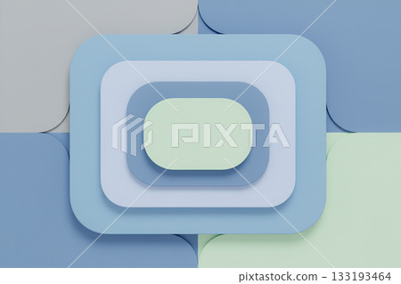 Three-dimensional geometric background with overlapping blue layers Three-dimensional geometric background with overlapping blue layers 133193464
