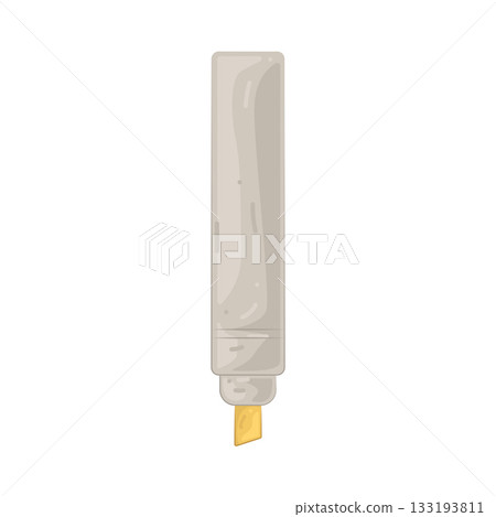 Illustration of highlighter Illustration of highlighter 133193811
