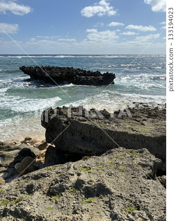AJ度假島池島前的海岸線 133194023