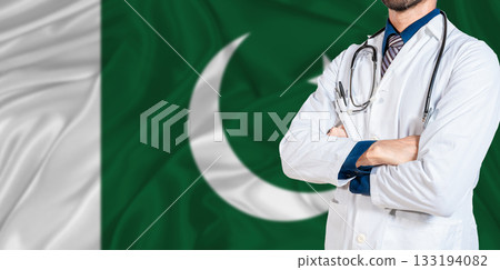 Pakistan national health system. Pakistan health and medical insurance concept Pakistan national health system. Pakistan health and medical insurance concept 133194082
