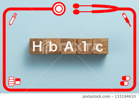 HbA1c health checkup illness medicine hospital clinic 133194610