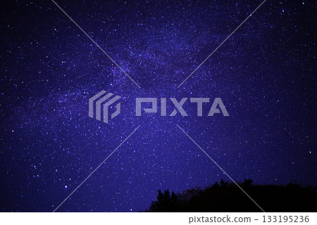 牧之登峠的秋日星空 133195236