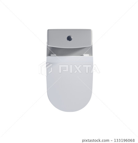 Lavatory pan isolated on a transparent background, bidet, 3D illustration, and CG render Lavatory pan isolated on a transparent background, bidet, 3D illustration, and CG render 133196068