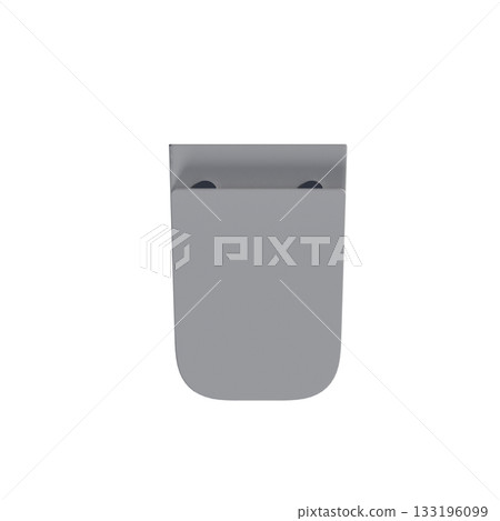 Lavatory pan isolated on a transparent background, bidet, 3D illustration, and CG render Lavatory pan isolated on a transparent background, bidet, 3D illustration, and CG render 133196099