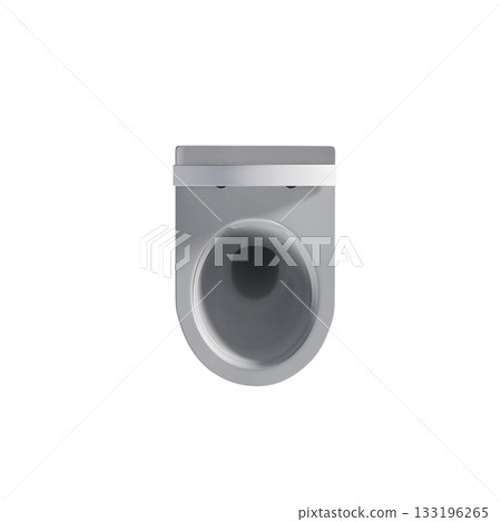 Lavatory pan isolated on a transparent background, bidet, 3D illustration, and CG render Lavatory pan isolated on a transparent background, bidet, 3D illustration, and CG render 133196265