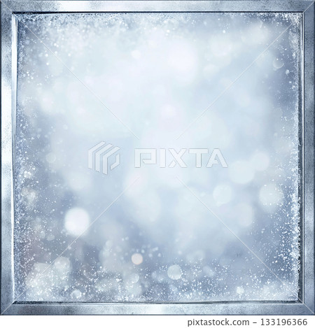 Abstract design material of winter snow frame and soft blurred background Abstract design material of winter snow frame and soft blurred background 133196366