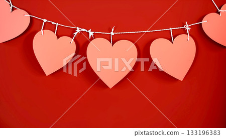 Heart Garland 133196383