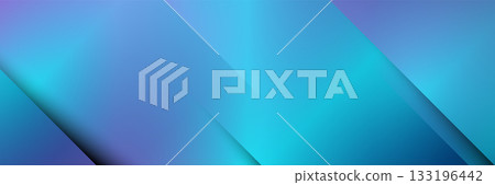 Abstract blue square shape with futuristic concept background. Website, banner and brochure background. Vector illustration 133196442