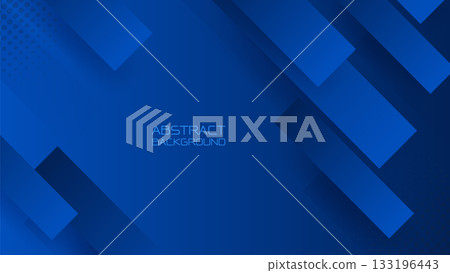 Abstract blue square shape with futuristic concept background 133196443