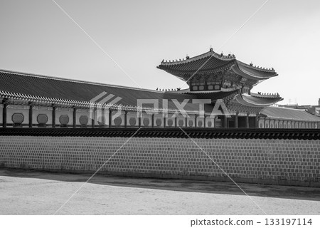 Gyeongbokgung royal palace of the Joseon dynasty in Seoul, South Korea Gyeongbokgung royal palace of the Joseon dynasty in Seoul, South Korea 133197114