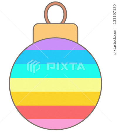 Rainbow Christmas Ball ornament Rainbow Christmas Ball ornament 133197120