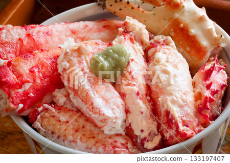 三色蟹飯 133197407