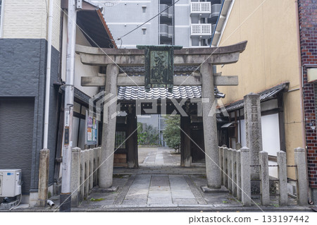 Gojo Tenjin Shrine (Palace of Angels) North Gate Torii Gojo Tenjin Shrine (Palace of Angels) North Gate Torii 133197442