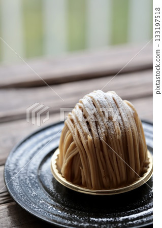 日本栗子勃朗峰蛋糕 栗子甜點 日本栗子勃朗峰蛋糕 栗子甜點 133197518