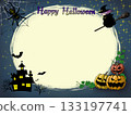 Halloween template illustration 133197741
