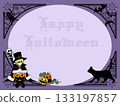 Halloween template illustration 133197857