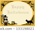 Halloween template illustration 133198021