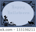 Halloween template illustration 133198211