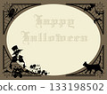 Halloween template illustration 133198502