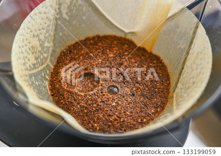 沖泡咖啡 沖泡咖啡 133199059
