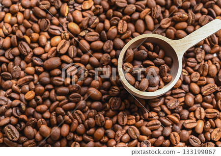 埃塞俄比亞瑰夏咖啡豆 133199067