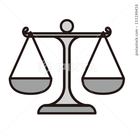 平衡插畫_單色 平衡插畫_單色 133199458