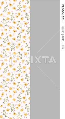 Soft Pastel Patterns with Florals Fruits and Cute Motifs for Notebook Designs Soft Pastel Patterns with Florals Fruits and Cute Motifs for Notebook Designs 133199948