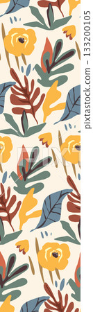 Soft Pastel Patterns with Florals Fruits and Cute Motifs for Notebook Designs Soft Pastel Patterns with Florals Fruits and Cute Motifs for Notebook Designs 133200105