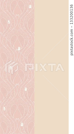 Soft Pastel Patterns with Florals Fruits and Cute Motifs for Notebook Designs 133200136