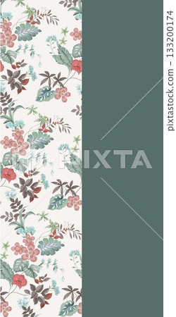 Soft Pastel Patterns with Florals Fruits and Cute Motifs for Notebook Designs Soft Pastel Patterns with Florals Fruits and Cute Motifs for Notebook Designs 133200174