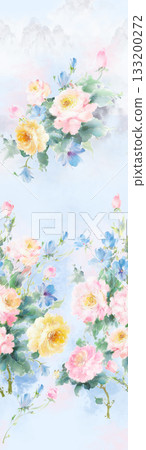 Soft Pastel Patterns with Florals Fruits and Cute Motifs for Notebook Designs Soft Pastel Patterns with Florals Fruits and Cute Motifs for Notebook Designs 133200272