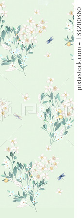Soft Pastel Patterns with Florals Fruits and Cute Motifs for Notebook Designs Soft Pastel Patterns with Florals Fruits and Cute Motifs for Notebook Designs 133200360