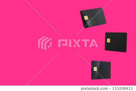 Black Friday sale card. Modern business concept symbolizing shopping, payment, and finance, elegant 133200413