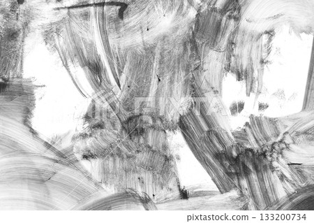 Monochrome Brush Stroke Abstract Texture for Modern Art, 2000s Aesthetic Monochrome Brush Stroke Abstract Texture for Modern Art, 2000s Aesthetic 133200734