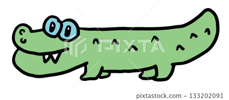 Cute hand drawn illustrations of crocodile for wild animal, zoo, souvenir shop, decoration, stickers, kid drawing style, reptile icon, patch, brooch, toy, kid doll, cartoon character, comic, mascot Cute hand drawn illustrations of crocodile for wild animal, zoo, souvenir shop, decoration, stickers, kid drawing style, reptile icon, patch, brooch, toy, kid doll, cartoon character, comic, mascot 133202091