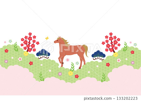 Year of the Horse - New Year's Card Template - Ko3 Year of the Horse - New Year's Card Template - Ko3 133202223