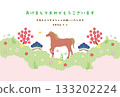 Year of the Horse - New Year's Card Template - Kobek Year of the Horse - New Year's Card Template - Kobek 133202224